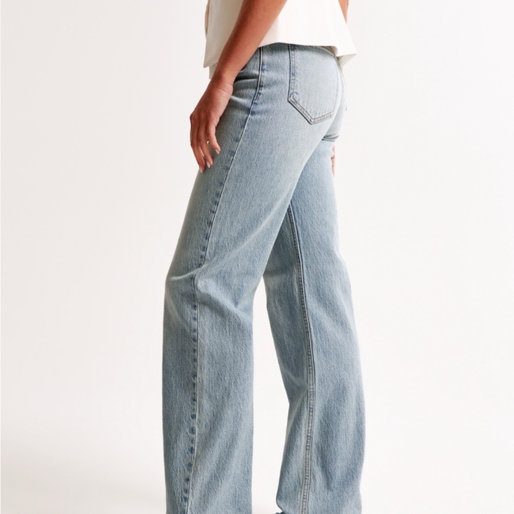 Abercrombie & Fitch high rise 90s relaxed jeans - Picture 3 of 12